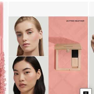 Burberry Pink Heather Blush Compact NEW